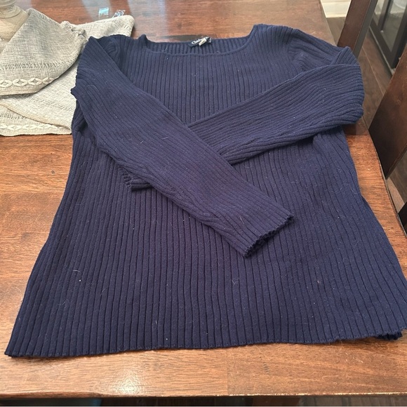 Chadwick’s of Boston Navy Blue Sweater Size 1X - Picture 2 of 3